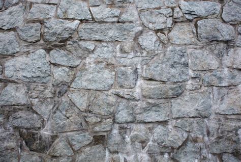 Gray Fieldstone Wall Background Pattern Of Stone Stock Image Image Of