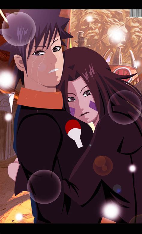 Obito And Rin Love Reunion By Sarah927artworks On Deviantart
