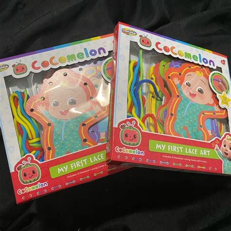 Creative Kids Toys Cocomelon My First Lace Art Wooden Cocomelon
