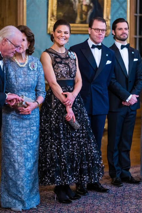 Crown Princess Victoria Attends Swedish Dinner 2023 — Royal Portraits