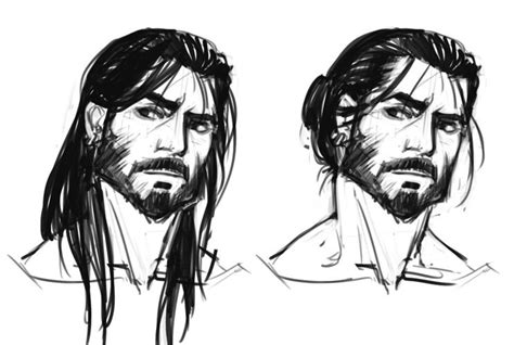 Trying To Figure Out How To Draw Beards Beard Drawing How To Draw Hair Drawings