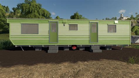 Caravan Farmhouse V1000 Fs19 Farming Simulator 19 Mod Fs19 Mod