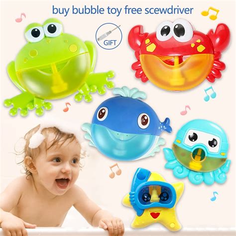 Dropship New 5 Bubble Bath Toy For Children With Sucker Bubble Maker