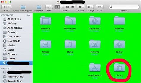 Open minecraft and click play, and the mods. Un-hide the library folder mac Minecraft Mod