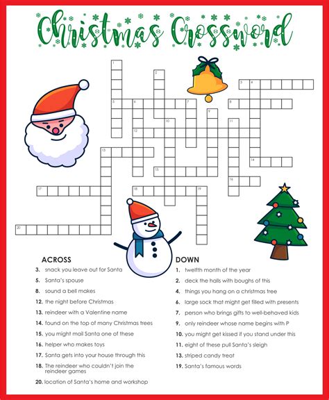 Free Printable Christmas Puzzles Brain Teasers Printable Templates