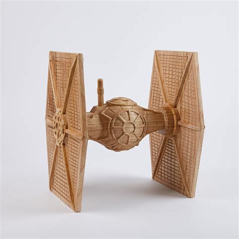 Love My Custom Wood Hand Carved Star Wars Sculptures Touch Of Modern