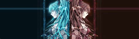 anime dual monitor backgrounds free download pixelstalk