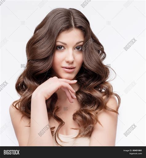 beautiful woman curly image and photo free trial bigstock