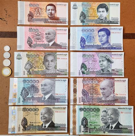 Current Issue Cambodian Riel (KHR) Banknotes & Coins 🇰🇭 (UPDATE) : r