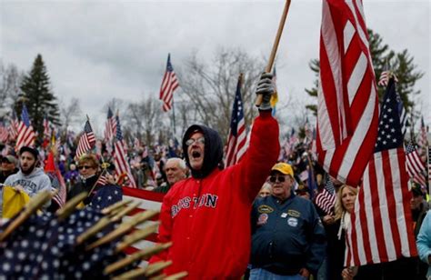Veterans Protest At College That Stopped Flying Us Flag On Campus
