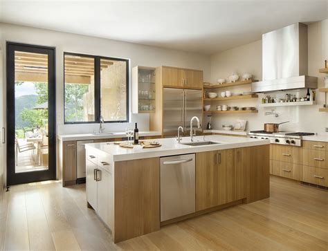 Bring A Bright And Crisp Look To Your Kitchen With Blonde Cabinets