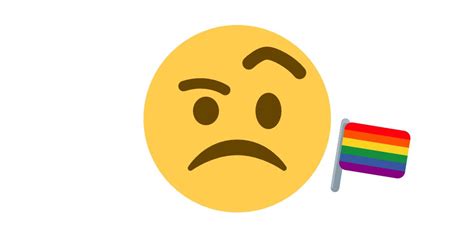 Emoji Mashup Bot On Twitter 🤨 Raised Eyebrow ☹️ Frowning 🏳️‍🌈 Flag Pride