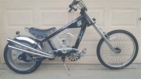 Schwinn Stingray Electric Motor Bike Occ Chopper Chrome 20 1850631139