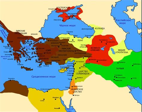 Kingdom Of Bosporus In I Century Bc Now Crimea Roman Province