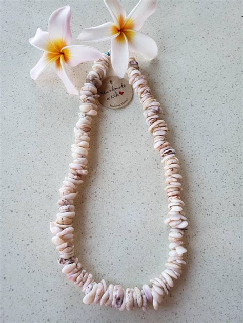Rustic Hawaiian Puka Shell Necklace Etsy