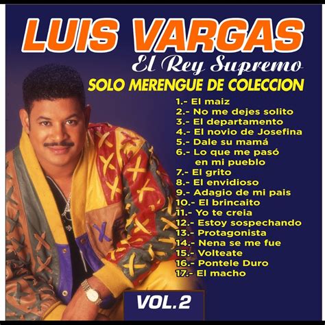 ‎solo Merengue De Colección Vol 2 De Luis Vargas En Apple Music