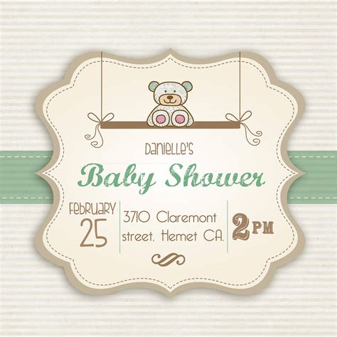 Baby shower games and ideas. baby shower invitation in illustration