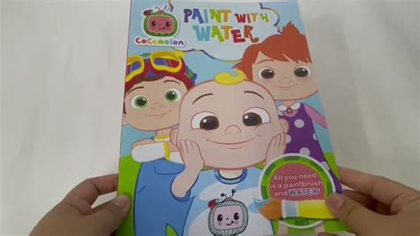 Cocomelon Paint With Water Colouring Book Youtube