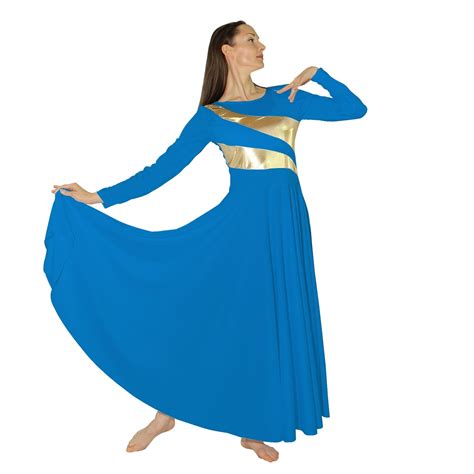 Worship Dancewear Pentecostal Dance Dress Mime Costume Praise Dance