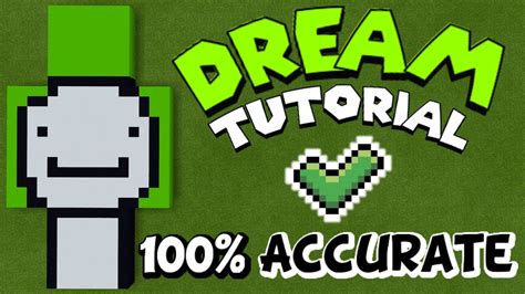 How To Build Dream Pixel Art In Minecraft Youtube