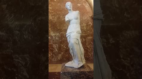 موزه لوور، مجسمه زیبای ونوس میلو آلهه زیبایی Youtube