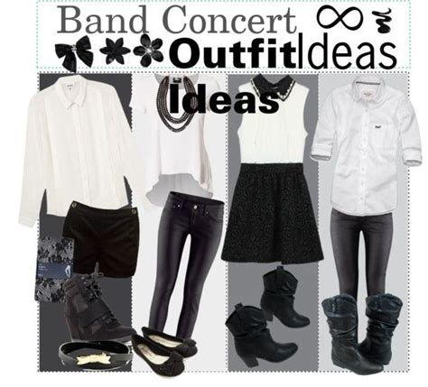 Band Concert Outfit Ideas By Tips To Tips Liked On Polyvore White