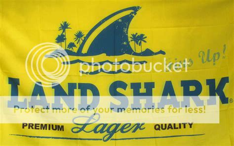 Landshark Lager Fins Up Premium Quality 3x 5 Banner Beer Flag