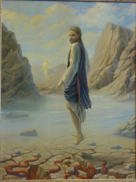 Maybe you would like to learn more about one of these? Jesus in the desert 28х20 :: www.artlysak.ru