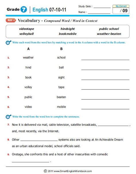 This one features cryptograms on a page called wacky weather. if you're looking for 7th grade worksheets, you're at a great place! Seventh Grade Language Arts Worksheets - Worksheets Samples