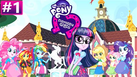 💫 Equestria Girls Friendship Games Official New App Part 1 Youtube