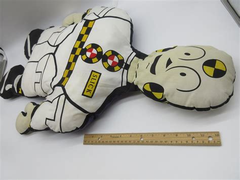 Crash Test Dummies Plush Pillow Tyco Action Figure Etsy