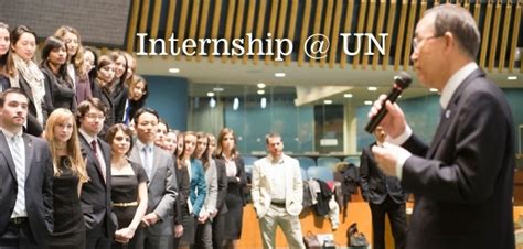 Full And Part Time Internships At The Un Opportunity Desk