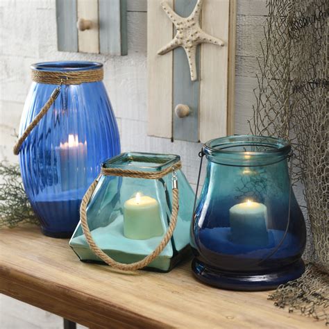 Lanterns Come In All Shapes And Styles These Have A Coastal Feel That