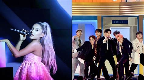 Bts And Ariana Grande Photo Breaks The Internet 2020 World Tour Dates