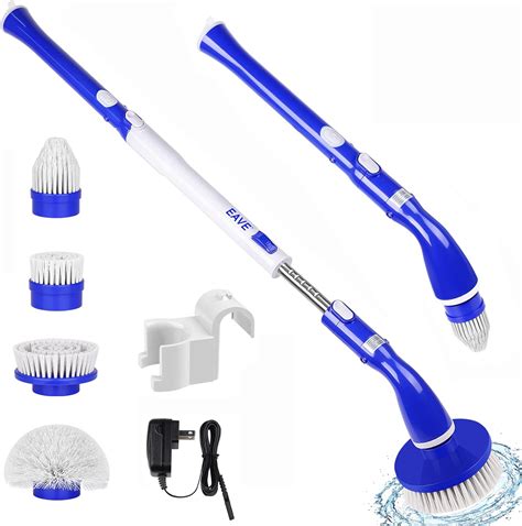 Electric Spin Scrubber Cordless Cleaning Brush With Adjustable