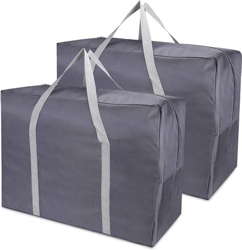 Large Storage Bag Exqline 105l Extra Large Moving Bag With Zips Strong