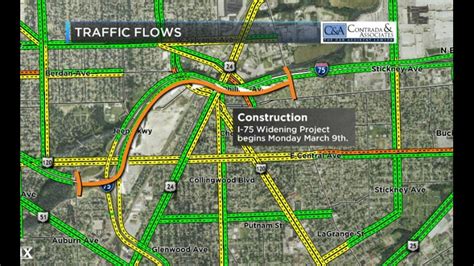 Odot Begins Next Phase Of I 75 Project In Largest Nw Ohio Construction