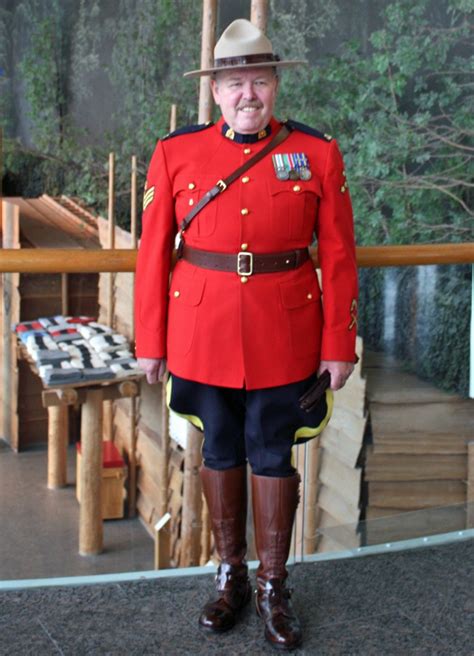 Royal Canadian Mounted Police At The Museum Of Civilization Ontario