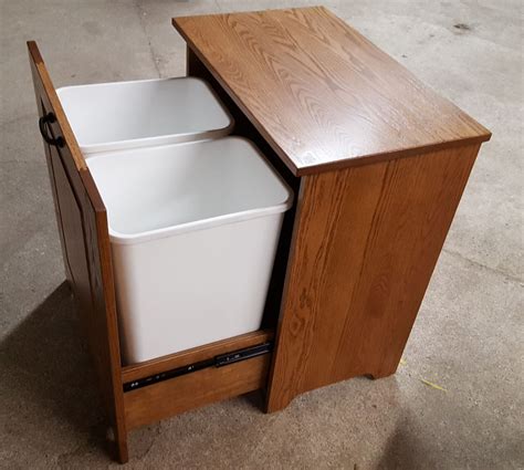 16 Double Trash Bin Cabinet Ideas Home Cabinets