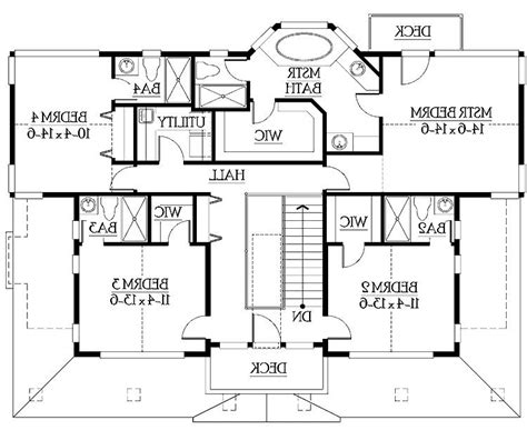 Craftsman House Floor Plans Photos