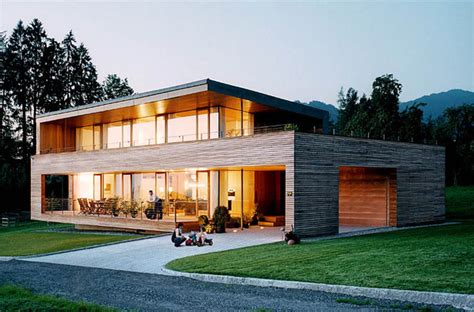 Austrian Wooden Houses Timber Clad Inside And Out