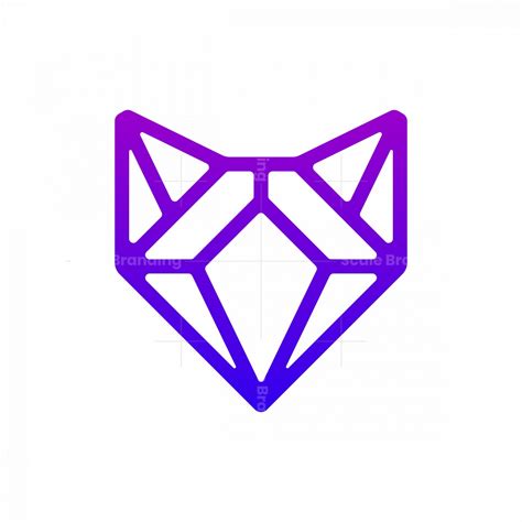 Geometry Wolf Logo