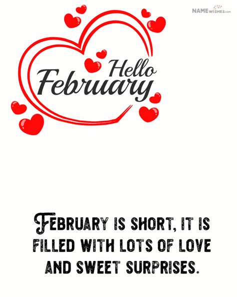 Hello February Quotes Images Pictures Free Online Photo Frame