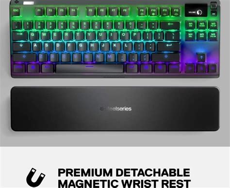 Steelseries Apex 7 Tkl Compact Mechanical Gaming Keyboard Oled Smart