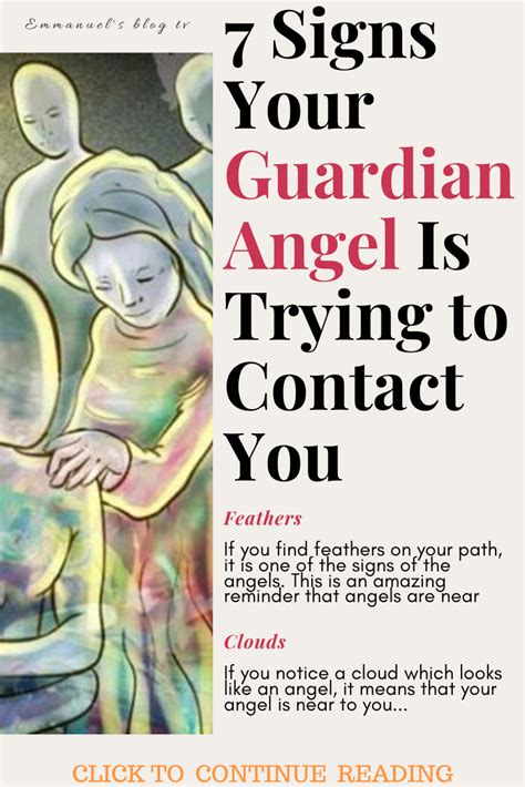 7 Signs Your Guardian Angel Is Trying To Contact You Emmanuel S Blog Lower Back Pain Exercises