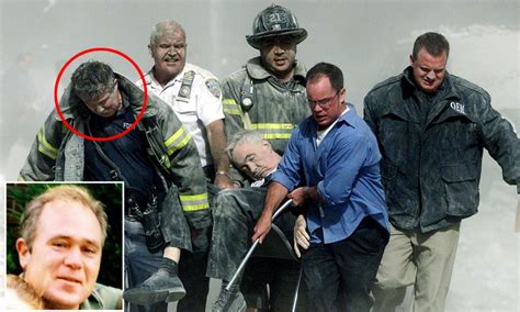 Hero Firefighter Who Was Part Of Memorable 911 Rescue Photograph Laid To Rest After Contracting