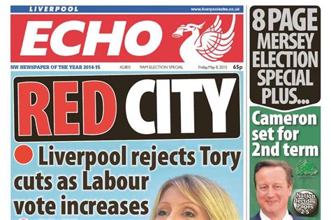 Special On Day Liverpool Echo General Election Special On Sale At