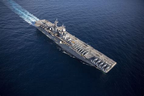 Uss Kearsarge United States Navy Aircraft Carrier Ship Wallpapers Hd