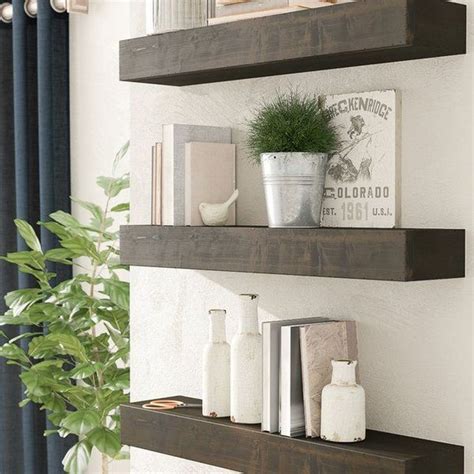 Decoomo Trends Home Decoration Ideas Rustic Floating Shelves