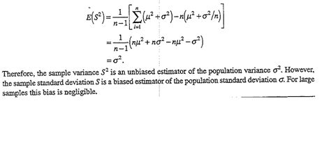 Statistics Expectation Of Square Of Random Variable And Their Mean